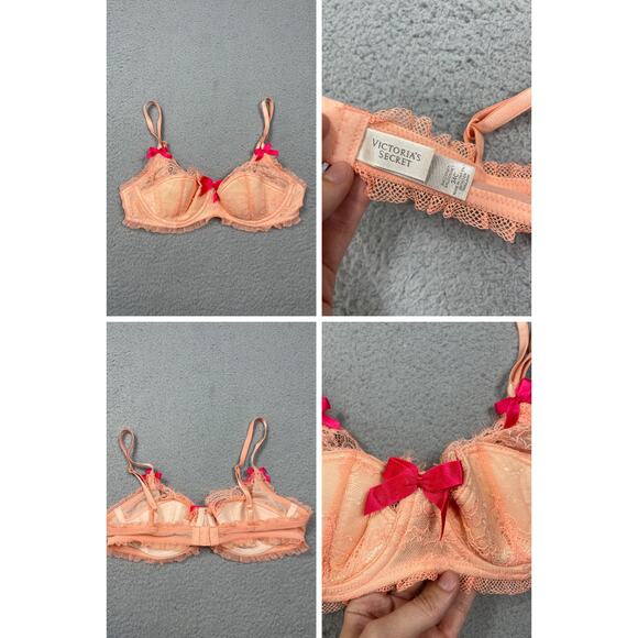 Mixed Lot Of 9 Victoria's Secret Lingerie Bras Babydoll Chemise Mixed Sizes - Picture 9 of 10